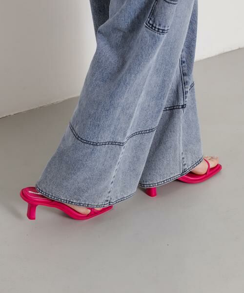 SENSE OF PLACE by URBAN RESEARCH / センスオブプレイス バイ アーバンリサーチ サンダル | ワイドスクエアストラップサンダル | 詳細21