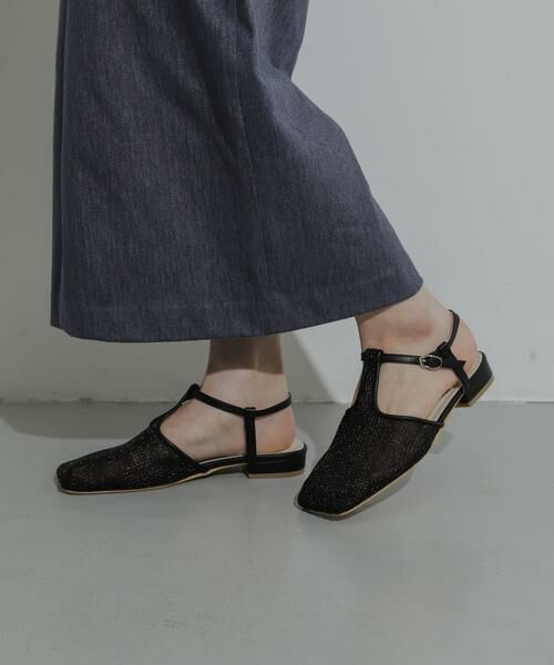 SENSE OF PLACE by URBAN RESEARCH / センスオブプレイス バイ アーバンリサーチ シューズ | Tストラップメッシュサンダル | 詳細12