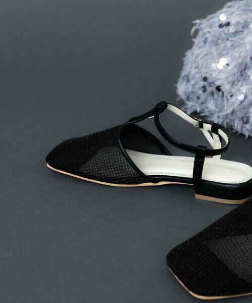 SENSE OF PLACE by URBAN RESEARCH / センスオブプレイス バイ アーバンリサーチ シューズ | Tストラップメッシュサンダル | 詳細8