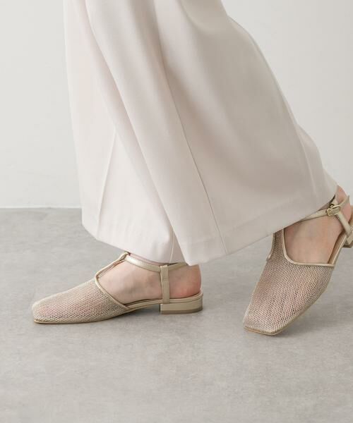 SENSE OF PLACE by URBAN RESEARCH / センスオブプレイス バイ アーバンリサーチ サンダル | Tストラップメッシュサンダル | 詳細5