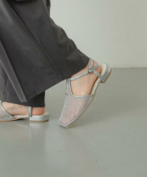 SENSE OF PLACE by URBAN RESEARCH / センスオブプレイス バイ アーバンリサーチ サンダル | Tストラップメッシュサンダル | 詳細19