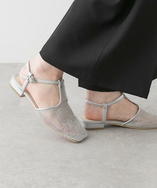 SENSE OF PLACE by URBAN RESEARCH / センスオブプレイス バイ アーバンリサーチ サンダル | Tストラップメッシュサンダル | 詳細11