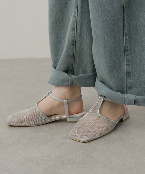 SENSE OF PLACE by URBAN RESEARCH / センスオブプレイス バイ アーバンリサーチ サンダル | Tストラップメッシュサンダル | 詳細14