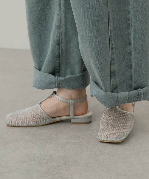 SENSE OF PLACE by URBAN RESEARCH / センスオブプレイス バイ アーバンリサーチ サンダル | Tストラップメッシュサンダル | 詳細15