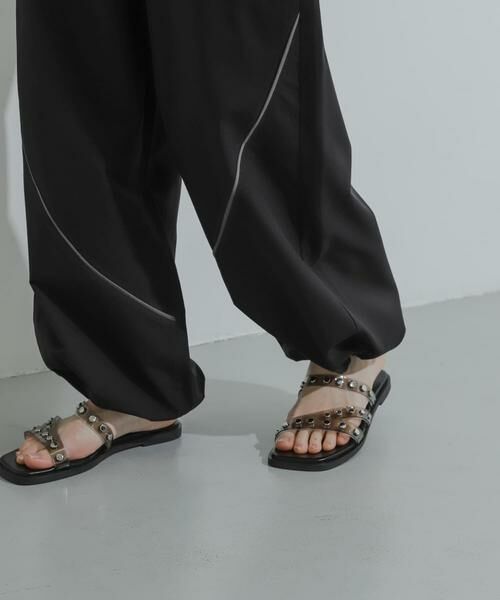 SENSE OF PLACE by URBAN RESEARCH / センスオブプレイス バイ アーバンリサーチ サンダル | スタッズフラットサンダル | 詳細8