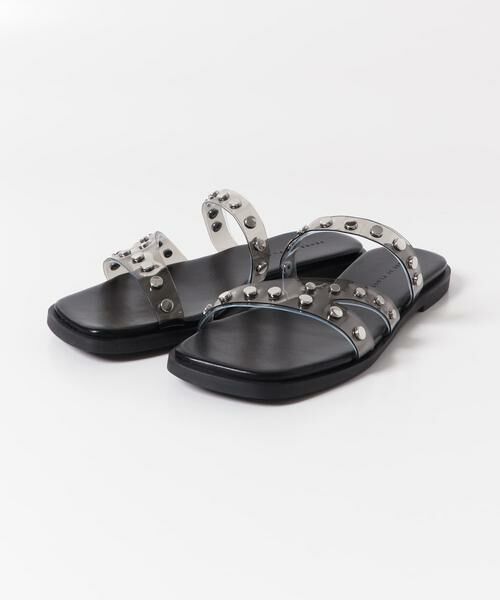 SENSE OF PLACE by URBAN RESEARCH / センスオブプレイス バイ アーバンリサーチ サンダル | スタッズフラットサンダル | 詳細15