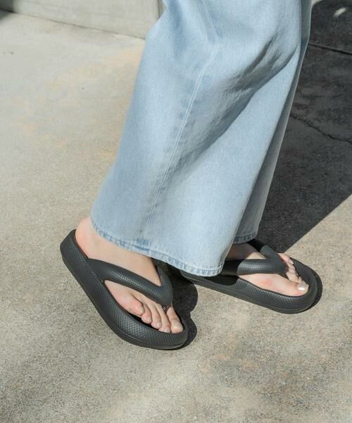 SENSE OF PLACE by URBAN RESEARCH / センスオブプレイス バイ アーバンリサーチ サンダル | 『WEB/一部店舗限定』トングクッションサンダル | 詳細4
