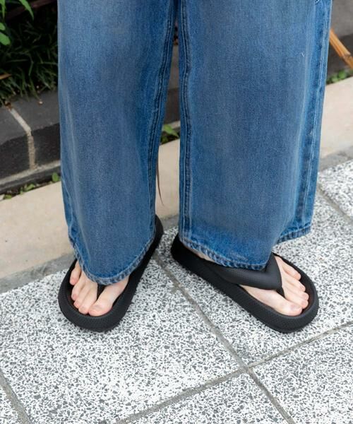 SENSE OF PLACE by URBAN RESEARCH / センスオブプレイス バイ アーバンリサーチ サンダル | 『WEB限定』トングクッションサンダル | 詳細3