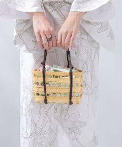 SENSE OF PLACE by URBAN RESEARCH / センスオブプレイス バイ アーバンリサーチ かごバック | カゴキンチャクバッグ