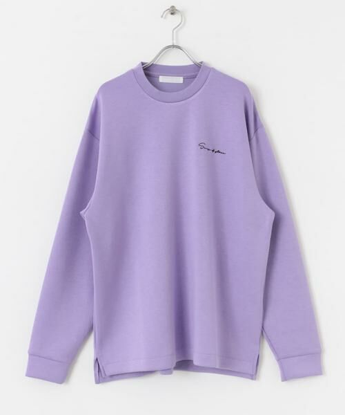 SENSE OF PLACE by URBAN RESEARCH / センスオブプレイス バイ アーバンリサーチ Tシャツ | 『ユニセックス』シシュウダンボールポンチロングスリーブ Tシャツ | 詳細14