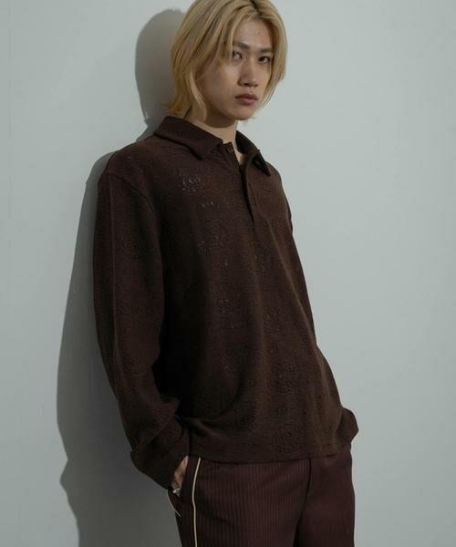 SENSE OF PLACE by URBAN RESEARCH / センスオブプレイス バイ アーバンリサーチ ポロシャツ | シアーペイズリーポロシャツ | 詳細5