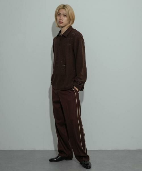 SENSE OF PLACE by URBAN RESEARCH / センスオブプレイス バイ アーバンリサーチ ポロシャツ | シアーペイズリーポロシャツ | 詳細7