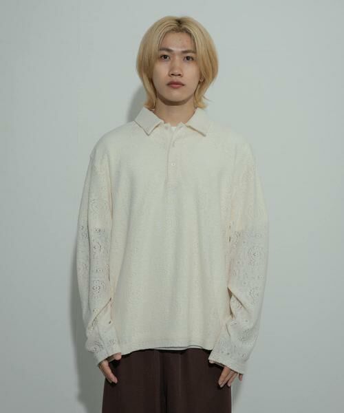 SENSE OF PLACE by URBAN RESEARCH / センスオブプレイス バイ アーバンリサーチ ポロシャツ | シアーペイズリーポロシャツ | 詳細22