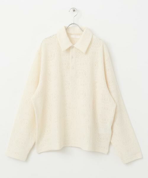 SENSE OF PLACE by URBAN RESEARCH / センスオブプレイス バイ アーバンリサーチ ポロシャツ | シアーペイズリーポロシャツ | 詳細25