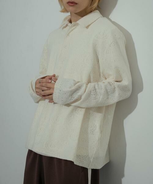 SENSE OF PLACE by URBAN RESEARCH / センスオブプレイス バイ アーバンリサーチ ポロシャツ | シアーペイズリーポロシャツ | 詳細14