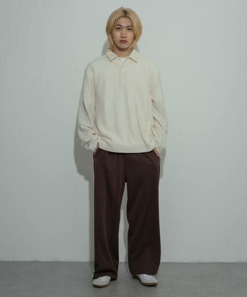 SENSE OF PLACE by URBAN RESEARCH / センスオブプレイス バイ アーバンリサーチ ポロシャツ | シアーペイズリーポロシャツ | 詳細17