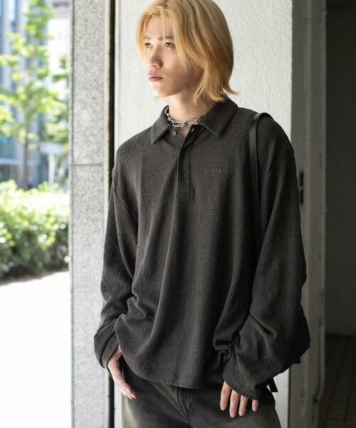 SENSE OF PLACE by URBAN RESEARCH / センスオブプレイス バイ アーバンリサーチ ポロシャツ | シアーペイズリーポロシャツ | 詳細29