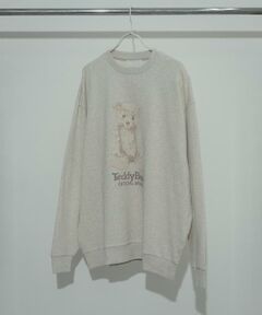 SENSE OF PLACE by URBAN RESEARCH / センスオブプレイス バイ アーバンリサーチ スウェット | 『別注』TeddyBear×SENSE OF PLACE　テディベアクルーネックスウェット