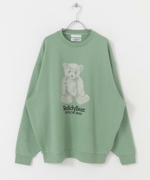 SENSE OF PLACE by URBAN RESEARCH / センスオブプレイス バイ アーバンリサーチ スウェット | 『別注』TeddyBear×SENSE OF PLACE　テディベアクルーネックスウェット | 詳細7