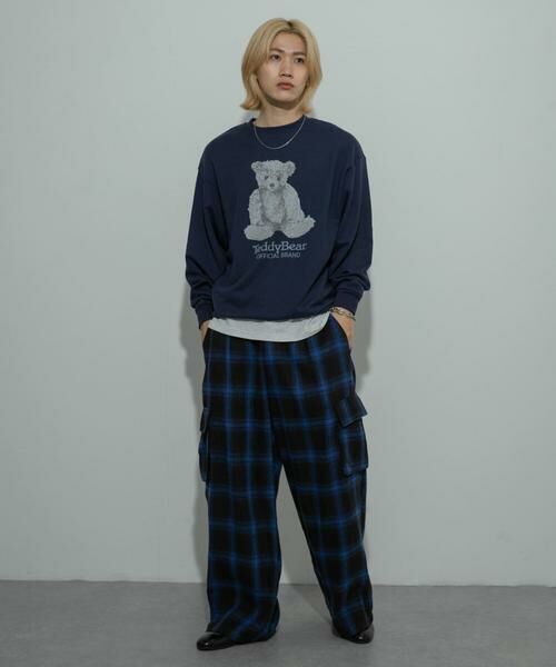 SENSE OF PLACE by URBAN RESEARCH / センスオブプレイス バイ アーバンリサーチ スウェット | 『別注』TeddyBear×SENSE OF PLACE　テディベアクルーネックスウェット | 詳細17