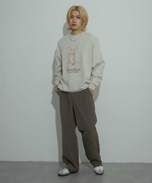 SENSE OF PLACE by URBAN RESEARCH / センスオブプレイス バイ アーバンリサーチ スウェット | 『別注』TeddyBear×SENSE OF PLACE　テディベアクルーネックスウェット | 詳細24