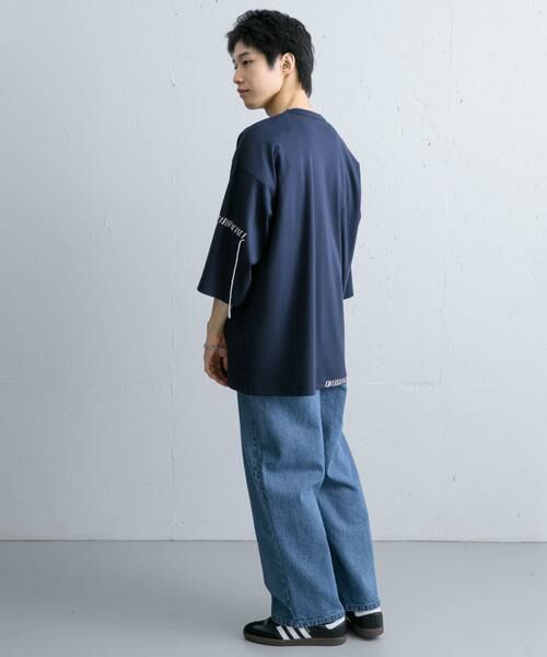 SENSE OF PLACE by URBAN RESEARCH / センスオブプレイス バイ アーバンリサーチ Tシャツ | ハンドステッチルーズTシャツ | 詳細5