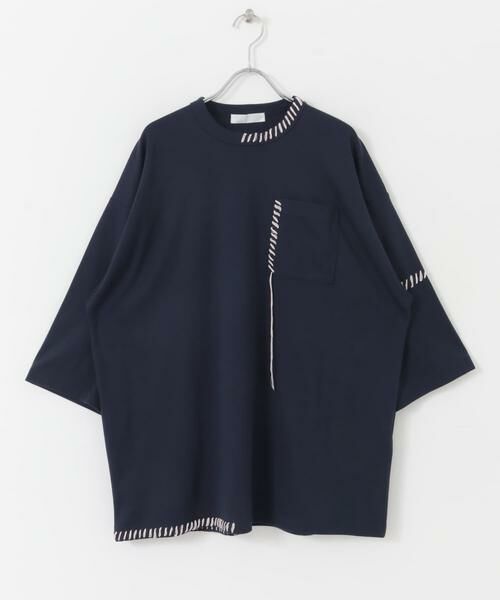 SENSE OF PLACE by URBAN RESEARCH / センスオブプレイス バイ アーバンリサーチ Tシャツ | ハンドステッチルーズTシャツ | 詳細9