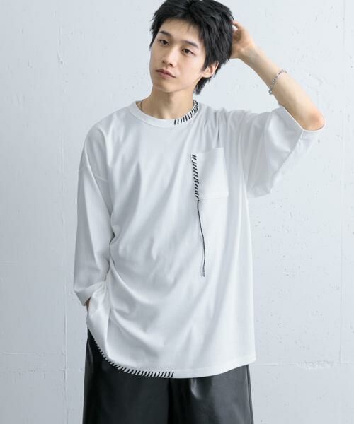 SENSE OF PLACE by URBAN RESEARCH / センスオブプレイス バイ アーバンリサーチ Tシャツ | ハンドステッチルーズTシャツ | 詳細14