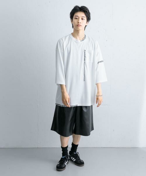 SENSE OF PLACE by URBAN RESEARCH / センスオブプレイス バイ アーバンリサーチ Tシャツ | ハンドステッチルーズTシャツ | 詳細17