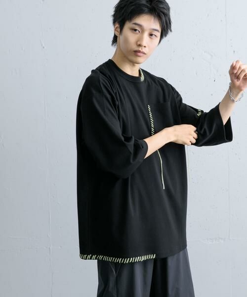 SENSE OF PLACE by URBAN RESEARCH / センスオブプレイス バイ アーバンリサーチ Tシャツ | ハンドステッチルーズTシャツ | 詳細22