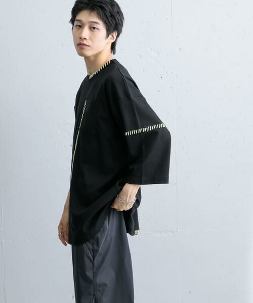 SENSE OF PLACE by URBAN RESEARCH / センスオブプレイス バイ アーバンリサーチ Tシャツ | ハンドステッチルーズTシャツ | 詳細23