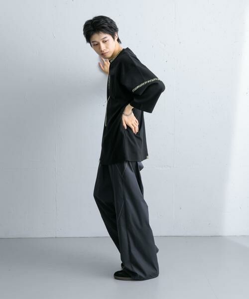 SENSE OF PLACE by URBAN RESEARCH / センスオブプレイス バイ アーバンリサーチ Tシャツ | ハンドステッチルーズTシャツ | 詳細26