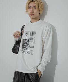 SENSE OF PLACE by URBAN RESEARCH / センスオブプレイス バイ アーバンリサーチ Tシャツ | ポンチグラフィックロングスリーブTシャツ A