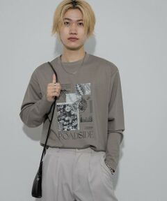 SENSE OF PLACE by URBAN RESEARCH / センスオブプレイス バイ アーバンリサーチ Tシャツ | ポンチグラフィックロングスリーブTシャツ A