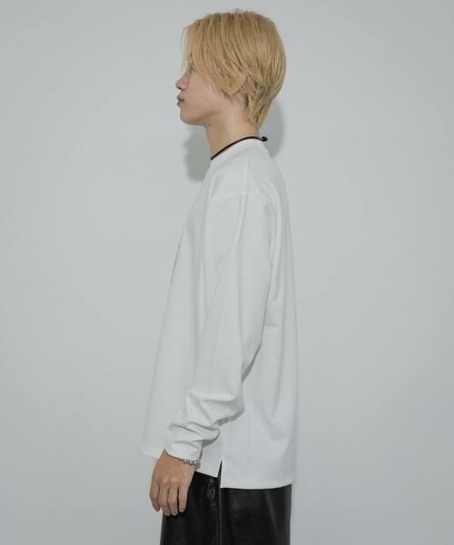 SENSE OF PLACE by URBAN RESEARCH / センスオブプレイス バイ アーバンリサーチ Tシャツ | ポンチグラフィックロングスリーブTシャツ A | 詳細6