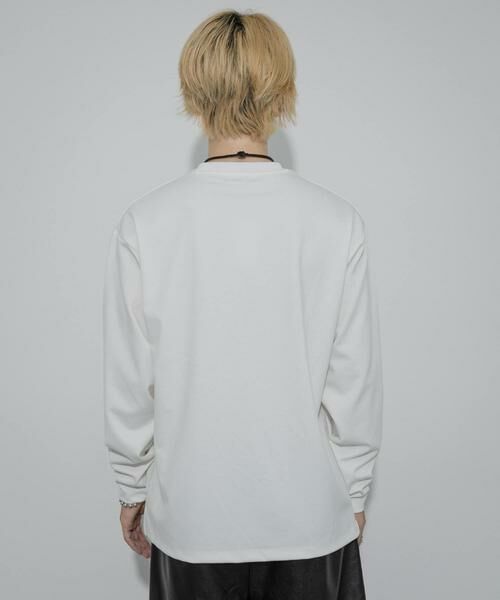 SENSE OF PLACE by URBAN RESEARCH / センスオブプレイス バイ アーバンリサーチ Tシャツ | ポンチグラフィックロングスリーブTシャツ A | 詳細7