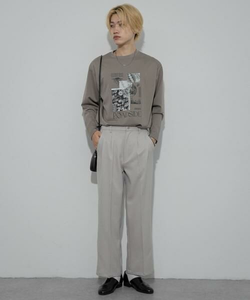 SENSE OF PLACE by URBAN RESEARCH / センスオブプレイス バイ アーバンリサーチ Tシャツ | ポンチグラフィックロングスリーブTシャツ A | 詳細21