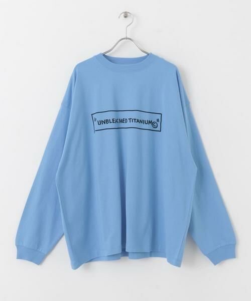 SENSE OF PLACE by URBAN RESEARCH / センスオブプレイス バイ アーバンリサーチ Tシャツ | 『別注』BASQUIAT×SENSE OF PLACE ロゴロングスリーブTシャツ | 詳細6