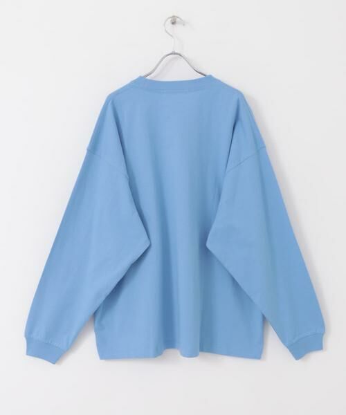 SENSE OF PLACE by URBAN RESEARCH / センスオブプレイス バイ アーバンリサーチ Tシャツ | 『別注』BASQUIAT×SENSE OF PLACE ロゴロングスリーブTシャツ | 詳細7