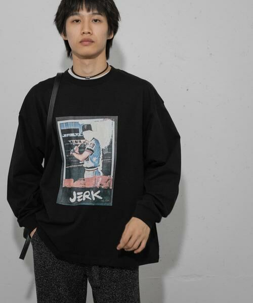 SENSE OF PLACE by URBAN RESEARCH / センスオブプレイス バイ アーバンリサーチ Tシャツ | 『別注』BASQUIAT×SENSE OF PLACE　bb ロングスリーブTシャツ | 詳細11