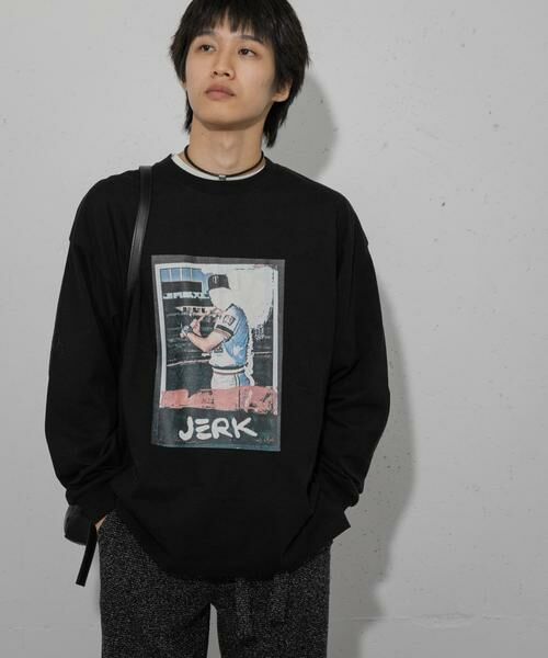 SENSE OF PLACE by URBAN RESEARCH / センスオブプレイス バイ アーバンリサーチ Tシャツ | 『別注』BASQUIAT×SENSE OF PLACE　bb ロングスリーブTシャツ | 詳細12