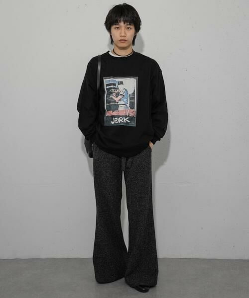 SENSE OF PLACE by URBAN RESEARCH / センスオブプレイス バイ アーバンリサーチ Tシャツ | 『別注』BASQUIAT×SENSE OF PLACE　bb ロングスリーブTシャツ | 詳細16