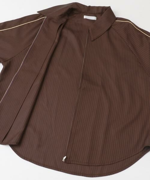 SENSE OF PLACE by URBAN RESEARCH / センスオブプレイス バイ アーバンリサーチ シャツ・ブラウス | サイドラインピンストライプジップシャツ | 詳細16