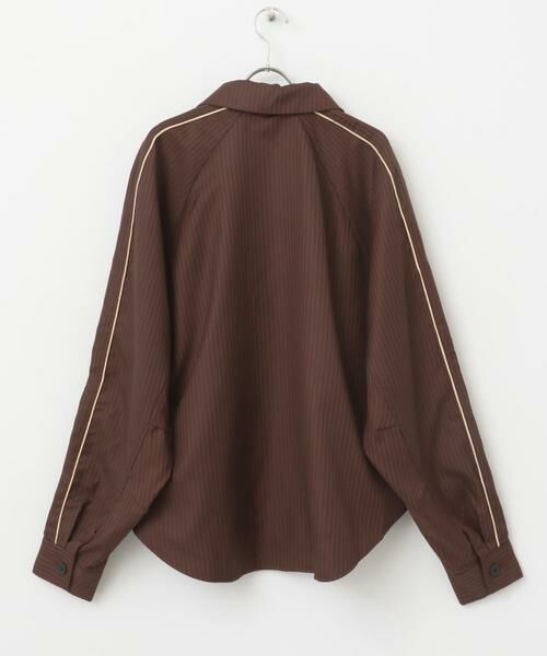 SENSE OF PLACE by URBAN RESEARCH / センスオブプレイス バイ アーバンリサーチ シャツ・ブラウス | サイドラインピンストライプジップシャツ | 詳細17