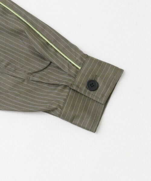 SENSE OF PLACE by URBAN RESEARCH / センスオブプレイス バイ アーバンリサーチ シャツ・ブラウス | サイドラインピンストライプジップシャツ | 詳細28