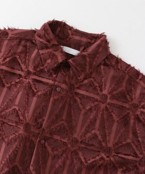 SENSE OF PLACE by URBAN RESEARCH / センスオブプレイス バイ アーバンリサーチ シャツ・ブラウス | フリンジジャガードレギュラーカラーシャツ | 詳細15