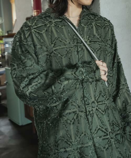 SENSE OF PLACE by URBAN RESEARCH / センスオブプレイス バイ アーバンリサーチ シャツ・ブラウス | フリンジジャガードレギュラーカラーシャツ | 詳細19