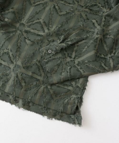 SENSE OF PLACE by URBAN RESEARCH / センスオブプレイス バイ アーバンリサーチ シャツ・ブラウス | フリンジジャガードレギュラーカラーシャツ | 詳細25