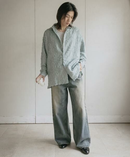 SENSE OF PLACE by URBAN RESEARCH / センスオブプレイス バイ アーバンリサーチ シャツ・ブラウス | フリンジジャガードレギュラーカラーシャツ | 詳細29