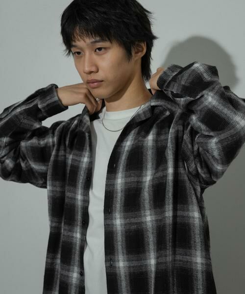 SENSE OF PLACE by URBAN RESEARCH / センスオブプレイス バイ アーバンリサーチ シャツ・ブラウス | オンブレーチェックシャツ | 詳細24